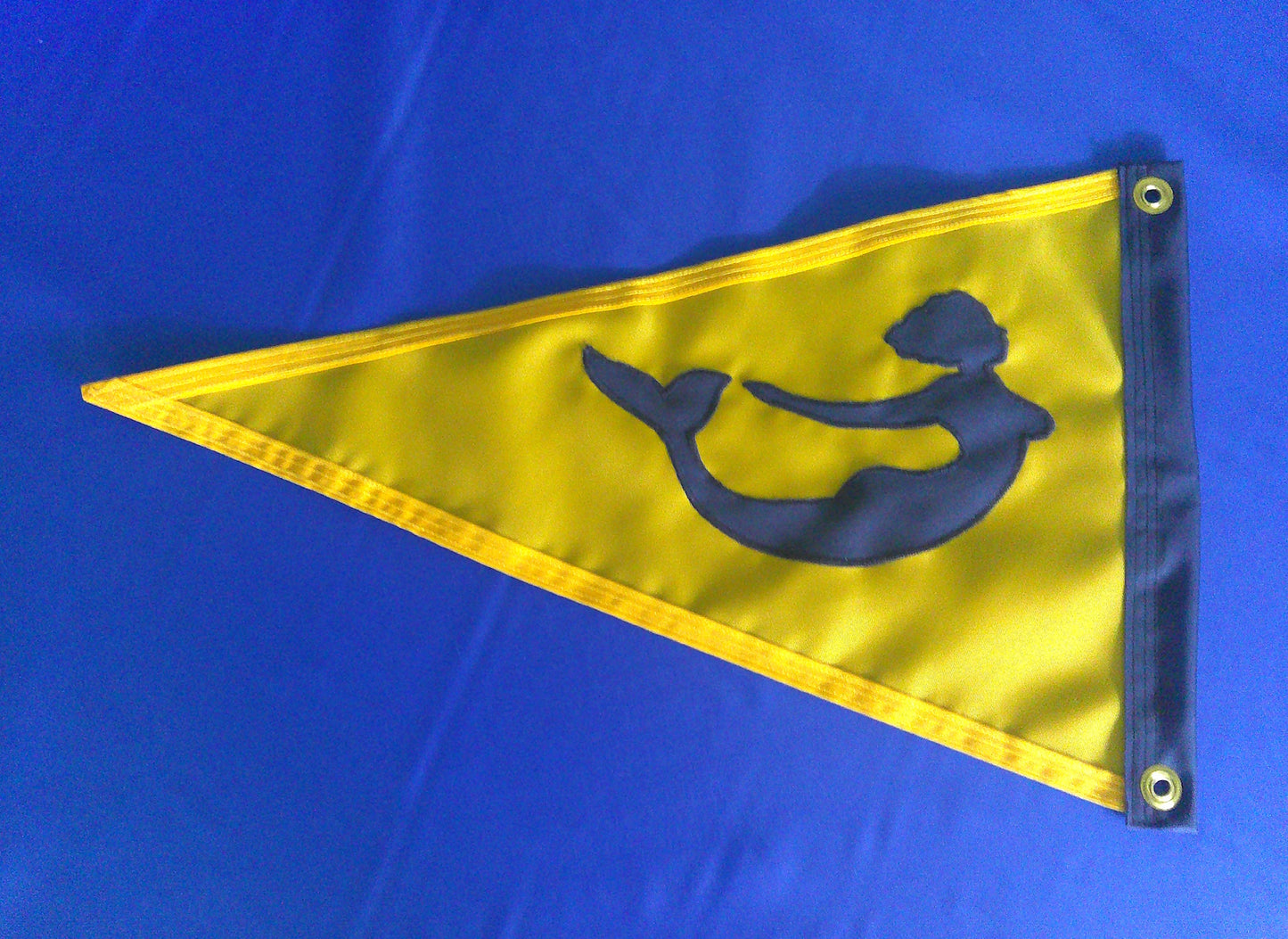 Vintage Style Mermaid Boat Burgee