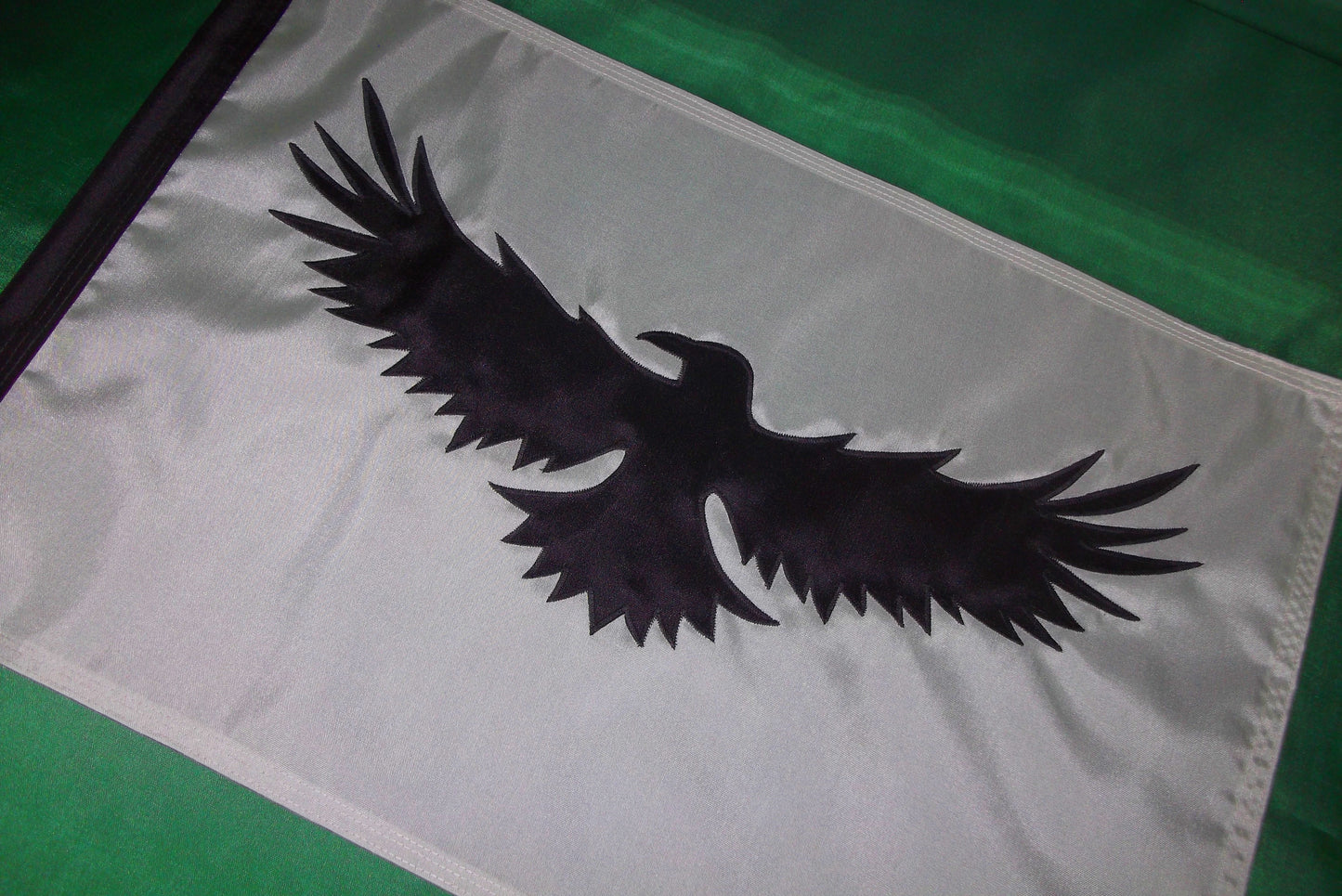Raven Boat Flag OOAK