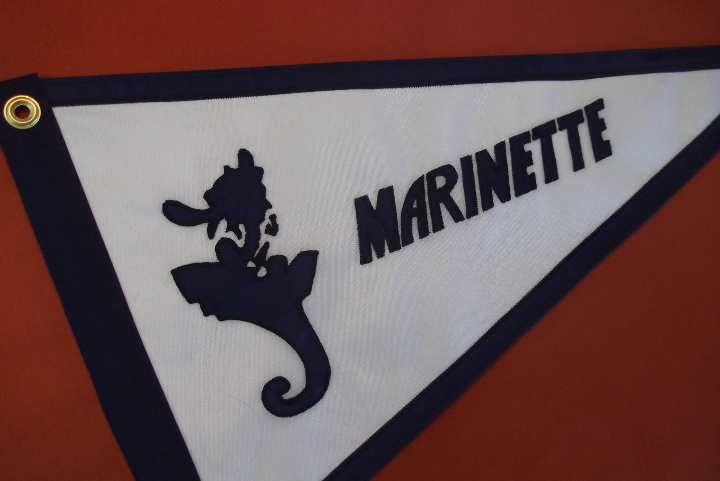 Marinette Vintage Style Boat Flag