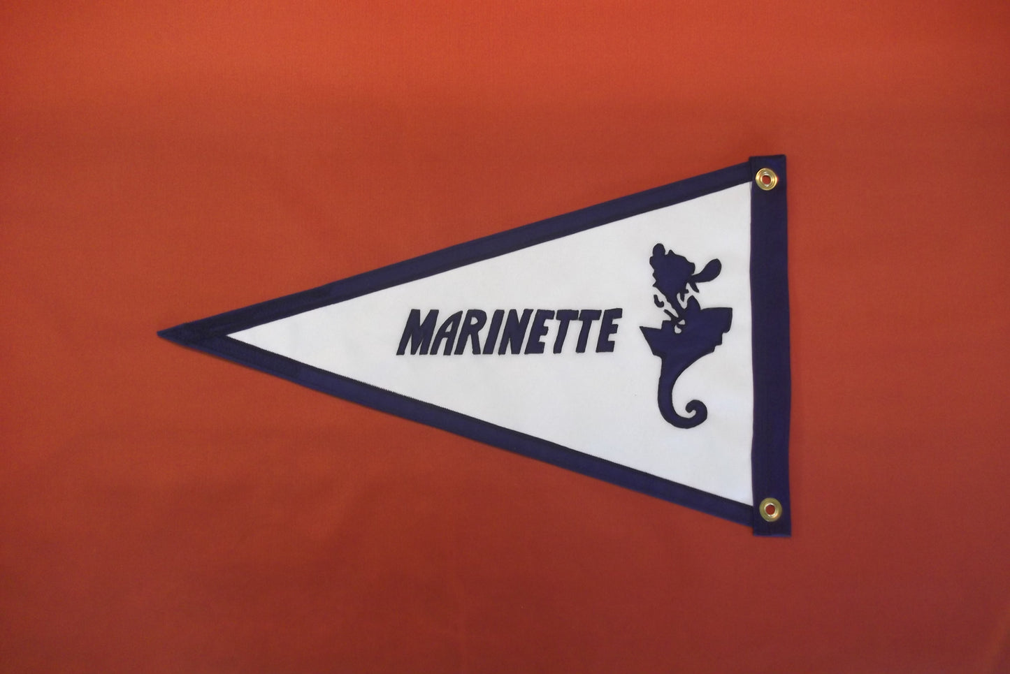 Marinette Vintage Style Boat Flag