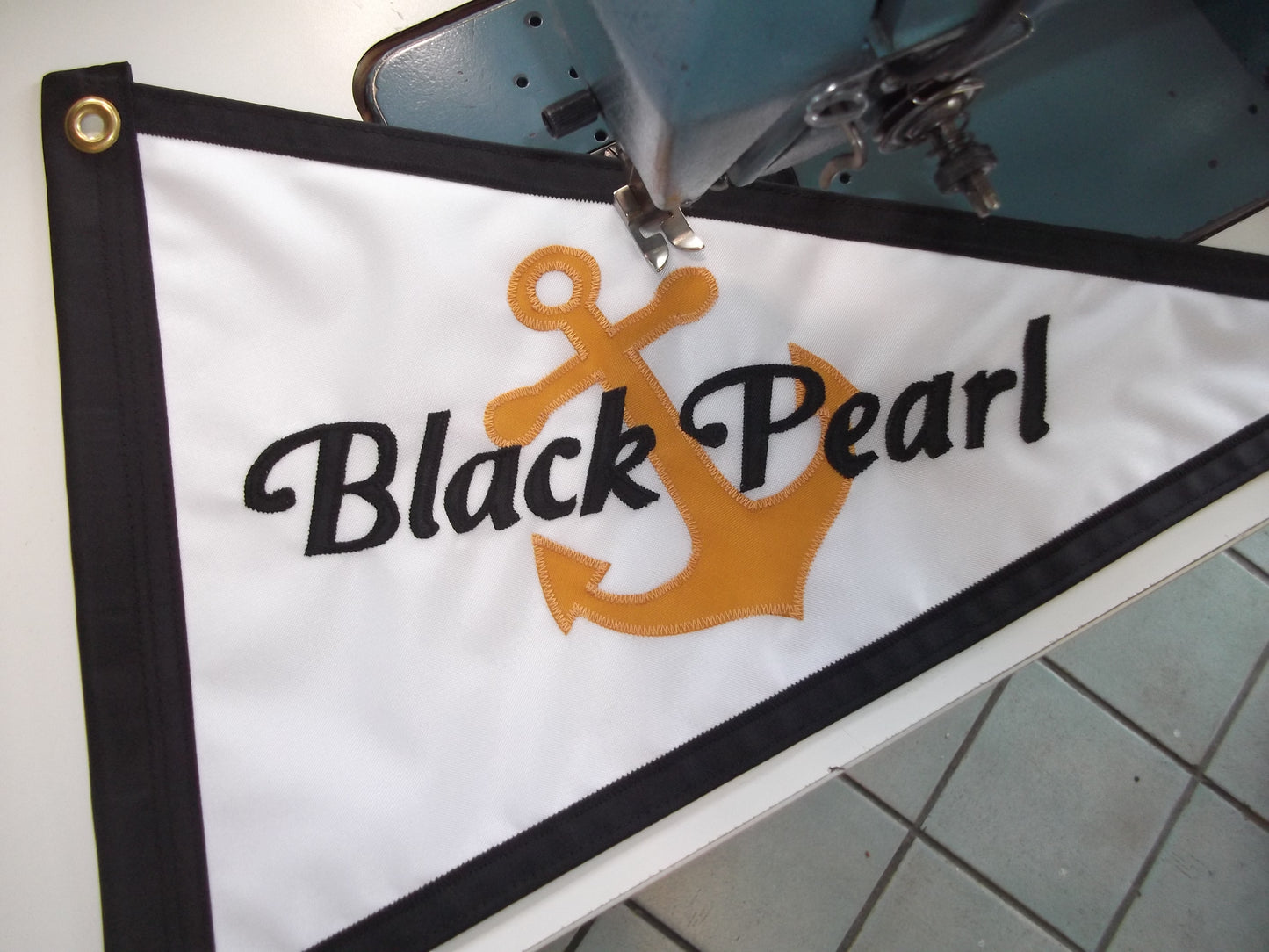 Custom Text Pennant with a Graphic