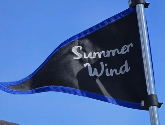 Boat Name Flag Personalized Custom Made