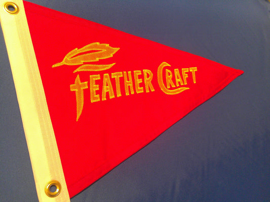 Feather Craft Boat Burgee Flag