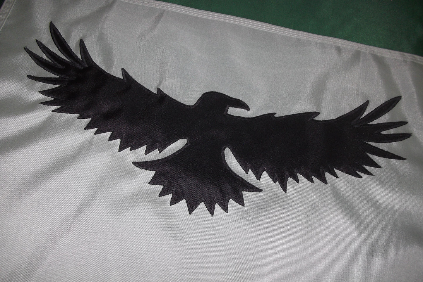 Raven Boat Flag OOAK