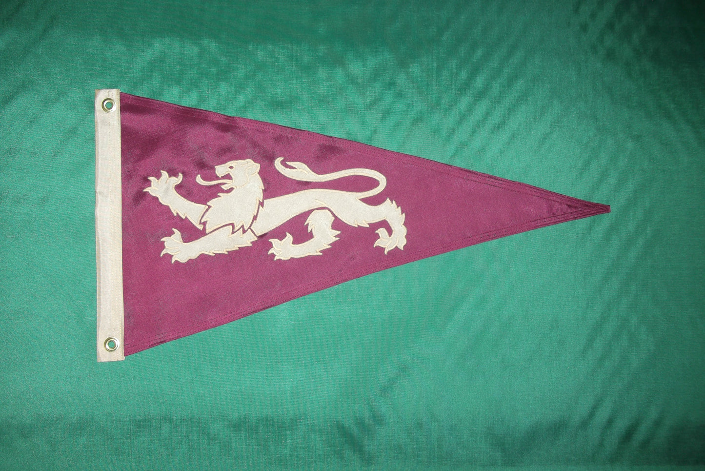 Heraldic Style Lion Cute Boat Flag