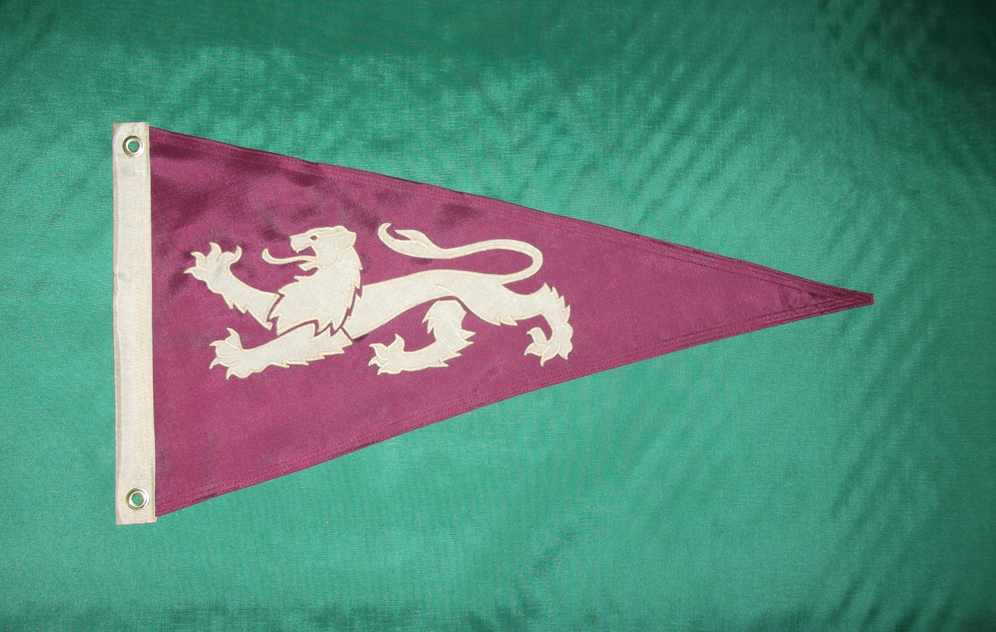 Heraldic Style Lion Cute Boat Flag