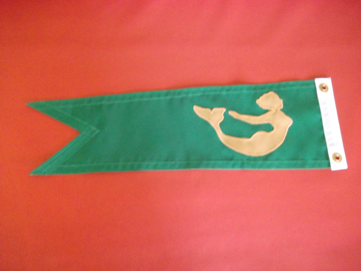 Vintage Style Mermaid Boat Burgee