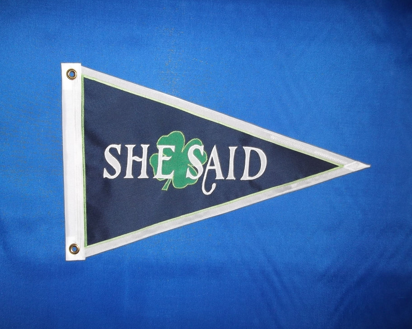 Custom Text Pennant with a Graphic