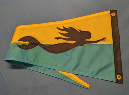 Mermaid Masthead Streamer Flag