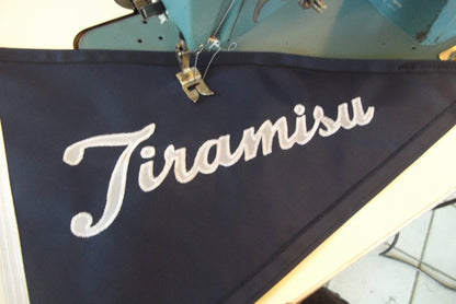 Personalized Custom Made Cute Boat Name Flag