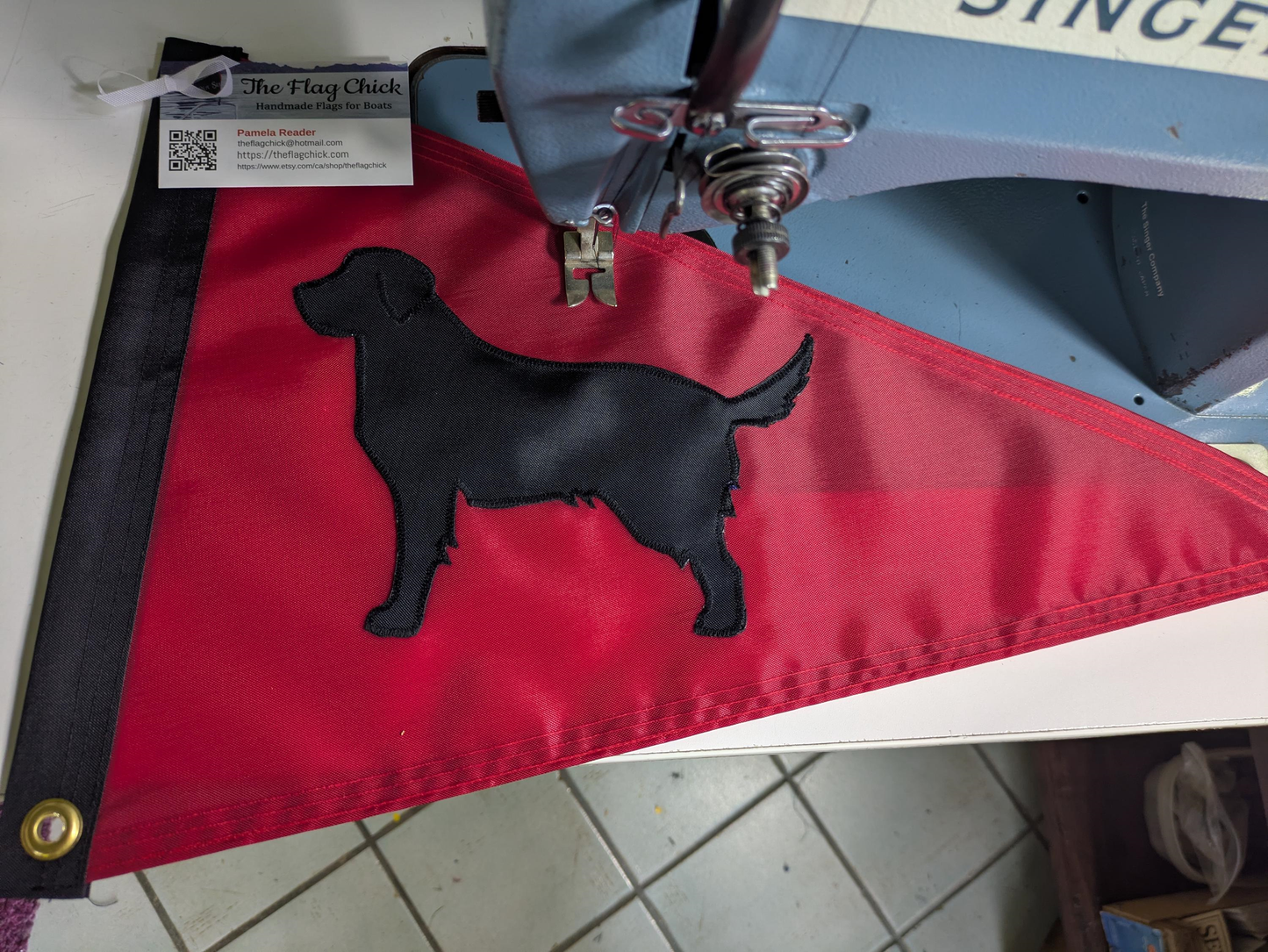Personalized Dog Pennant