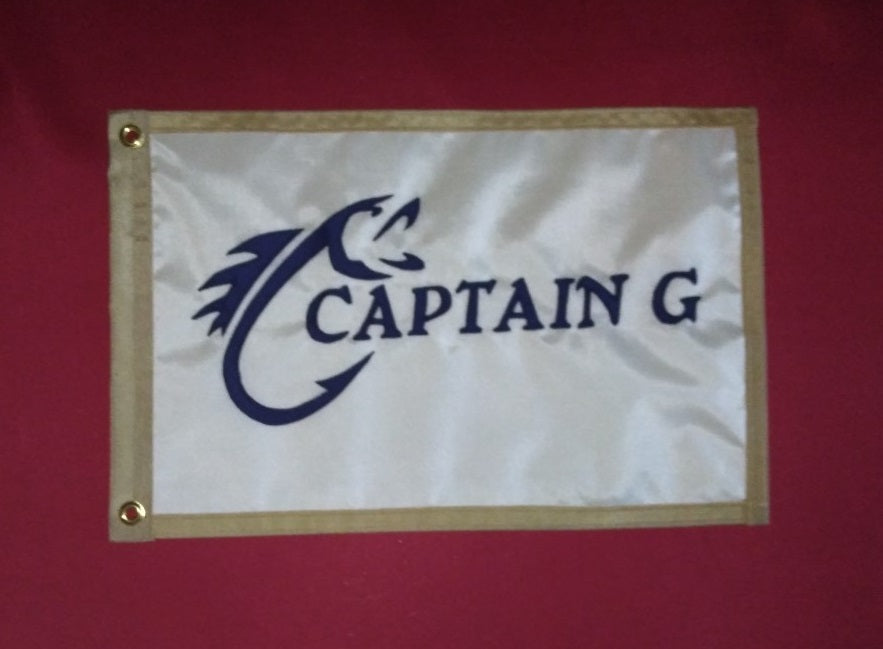 Boat Flag Personalized Nautical Boat Flag plus a Graphic